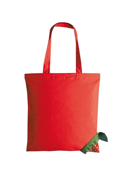 Shopper in poliestere personalizzata Strawberry