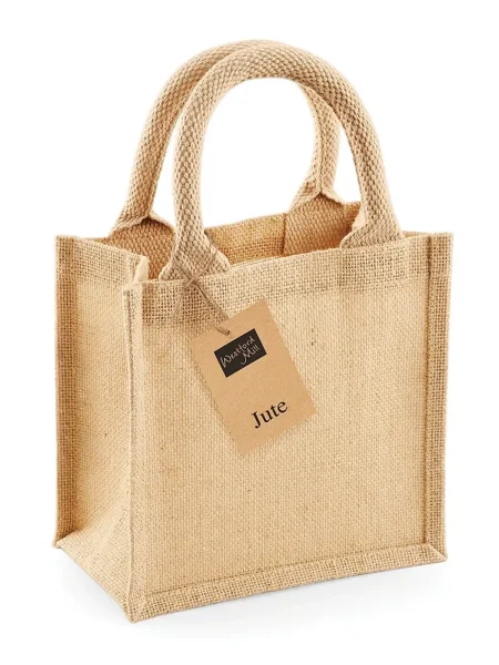 Shopper personalizzate in juta Carmen 20x20x12 cm