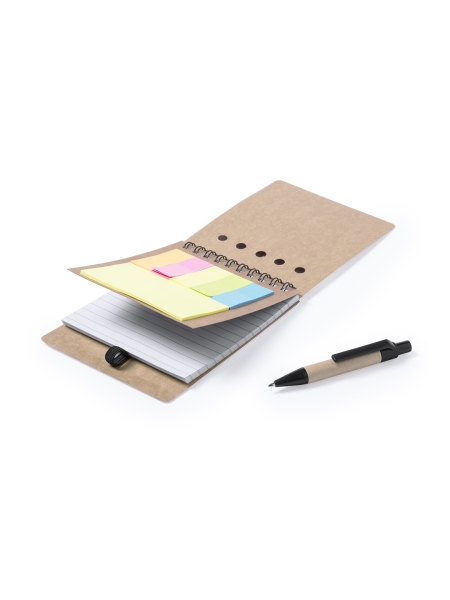 Bloc Notes Eco personalizzato con Post It Diser