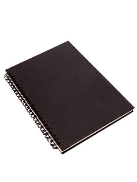 Taccuini ecologici a spirale cm 16,4x21,7x1,6 con cover soft-touch in cartone riciclato