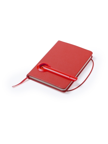 Block Notes personalizzato con Penna, Elastico e Segnalibro Samish