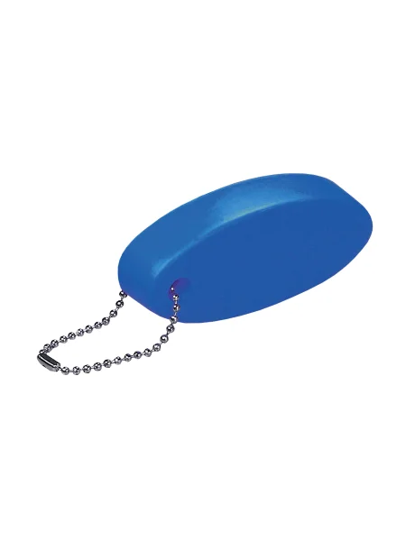 Portachiavi galleggiante di forma ovale personalizzato Rugby