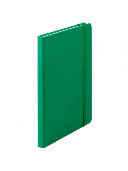 Block notes colorati cm 14,7x21x1,5 con fogli a righe ed elastico