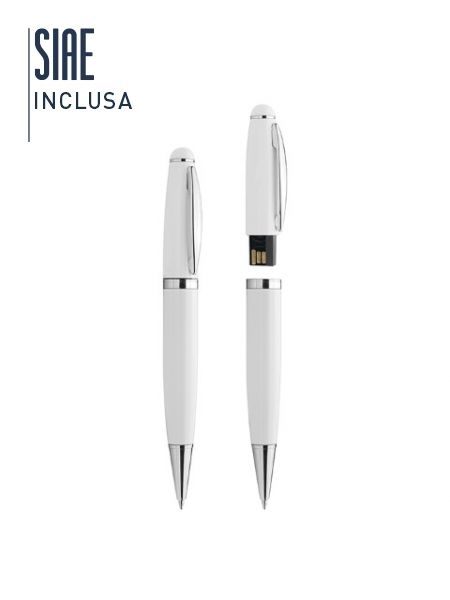 Penna a sfera e memoria USB 4GB