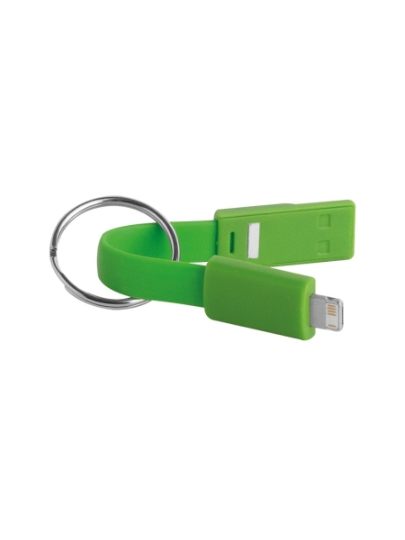 Portachiavi USB personalizzati con cavo di ricarica Cable Clip