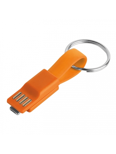 Portachiavi USB personalizzati con cavo di ricarica Cable Clip