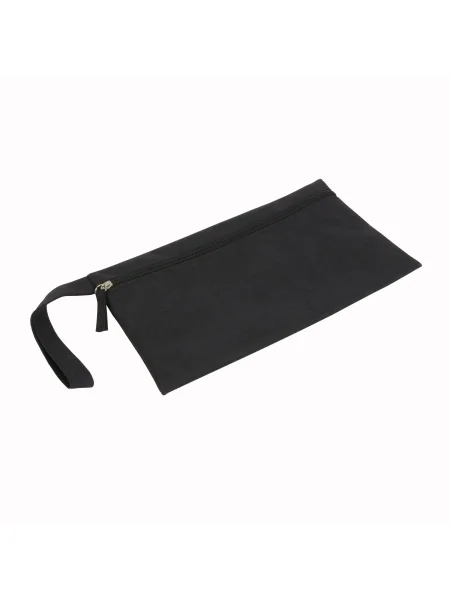 Portadocumenti con zip personalizzato con logo aziendale