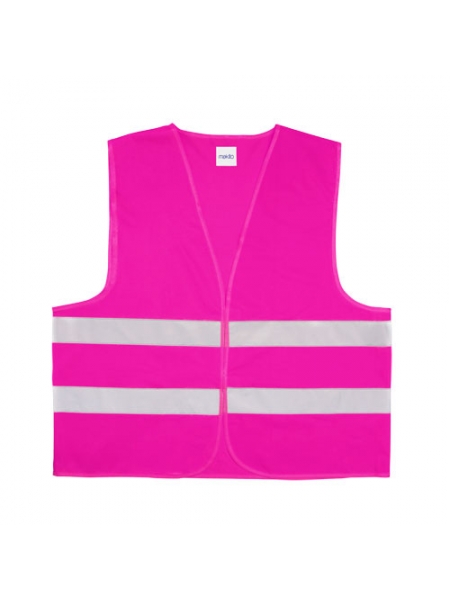 Gilet catarinfrangente con chiusura in velcro cm.60x69
