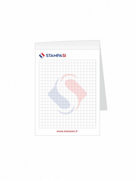 Block notes A5 (14,8 x 21 cm) - incollati - 50 fogli