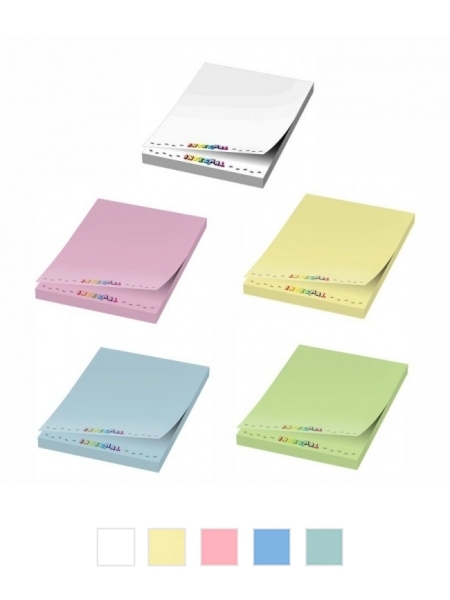 Foglietti adesivi Sticky-Mate 5 x 7,5 - 25 fogli carta colorata