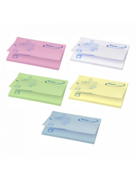 Foglietti adesivi Sticky-Mate cm 10x7,5 - 25 fogli carta colorata