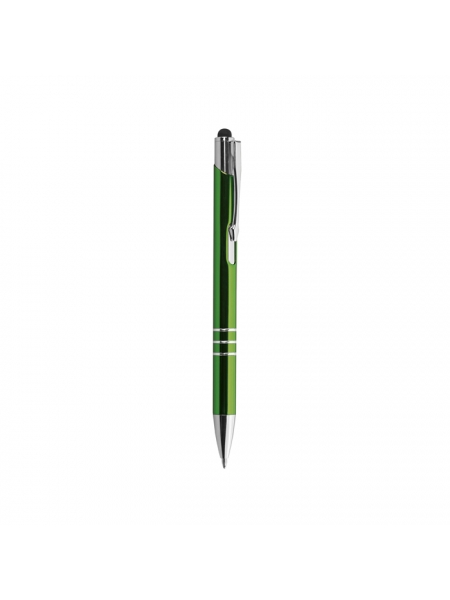 Penne a sfera in alluminio Abelia con gommino per touch screen