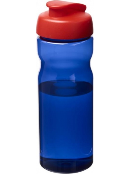 Borraccia sportiva H2O Eco da 650 ml realizzata in PET