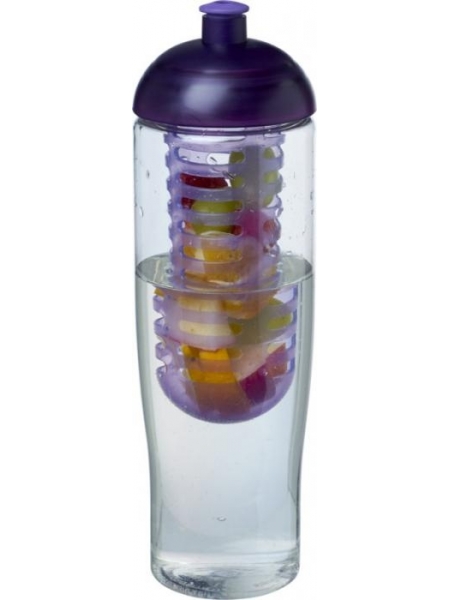 Borraccia sportiva H2O Tempo® da 700 ml con coperchio a cupola e infusore