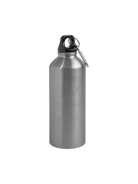 Borraccia in acciaio inox con moschettone 500 ml