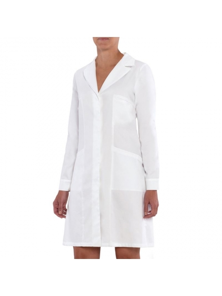 Camice lavoro personalizzato Marzia in tessuto Lux-satin