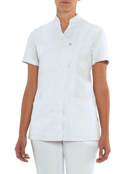 Casacca bianca personalizzabile Eliana