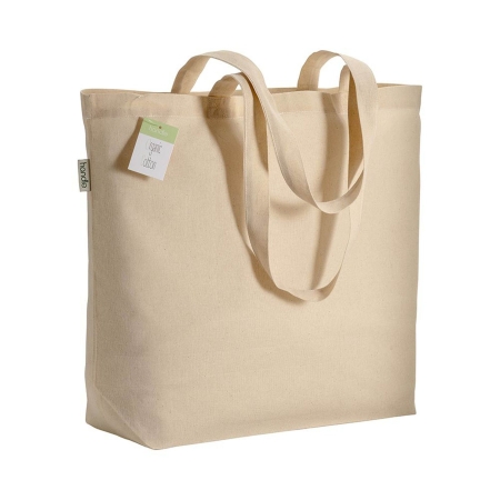 Borsa in cotone organico con manici lunghi Caorle 135