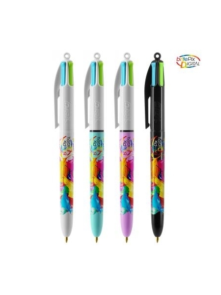 Penne Bic personalizzabili 4 fashion colours