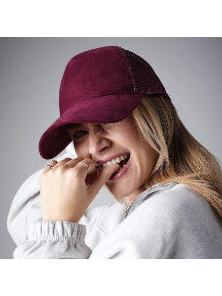 Cappellini Suede Snapback Trucker Beechfield