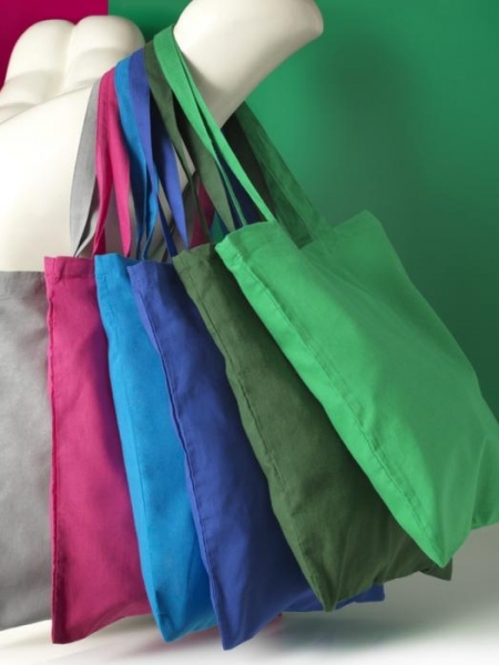 Shopper personalizzate in cotone Carolina 38x42 cm