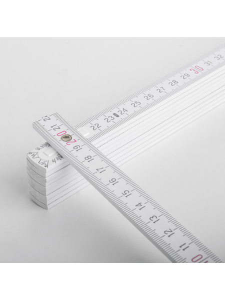Doppio metro in legno personalizzato Wood Met 2 m