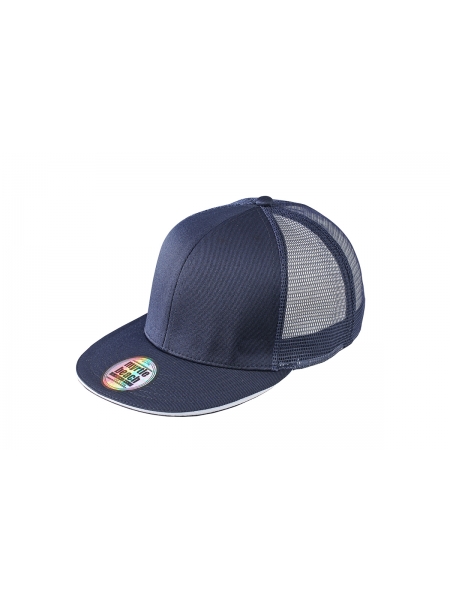 C_a_Cappellini-a-6-pannelli-visiera-piatta-Myrtle-Beach-Blu-navy-e-bianco_4.jpg