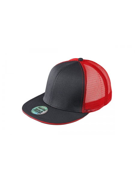 C_a_Cappellini-a-6-pannelli-visiera-piatta-Myrtle-Beach-nero-rosso_4.jpg
