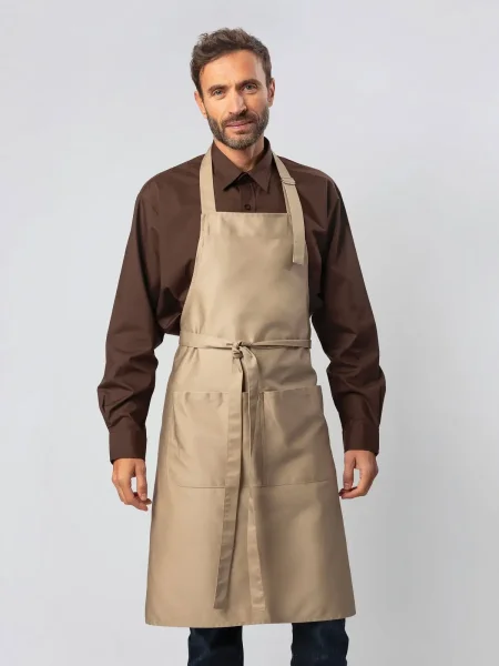 Grembiule Con Pettorina E Tasche Unisex – Impermeabile, In Poliestere, Regolabile, Ideale Per Cucina, Barbecue, Giardinaggio E Hobby