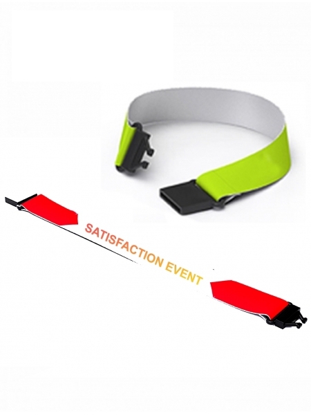 Braccialetti in stoffa personalizzati 18 cm