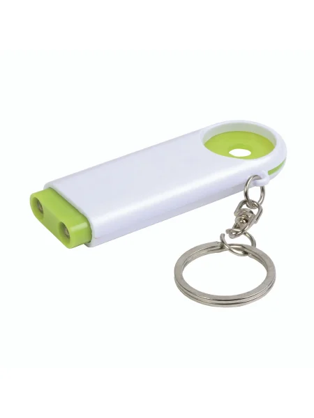 Portachiavi con gettone per carrello spesa personalizzato Light