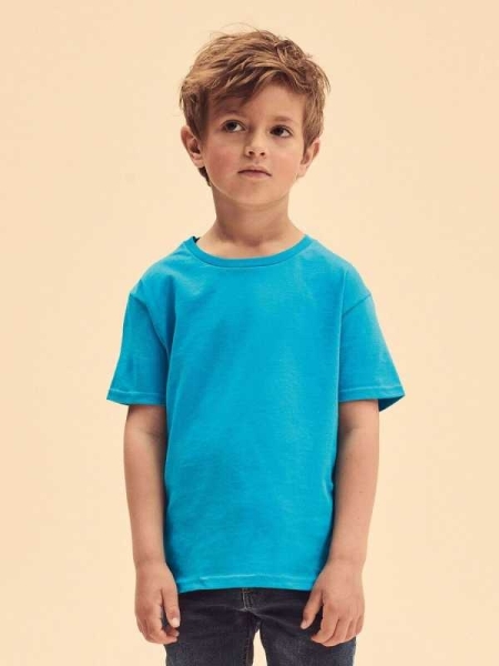 10 T shirt bambino personalizzata Fruit of the Loom Iconic 150 T