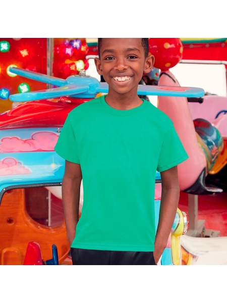 T-shirt Bambino Valueweight fruit of the loom