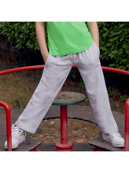 Pantalone bambino felpato Lightweight Fruit of the loom