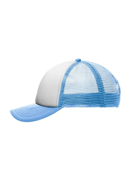 cappellino-trucker-bambino-5-pannelli-personalizzato-myrtle-beach-polyester-mesh-kids-white-light-blue-67.webp