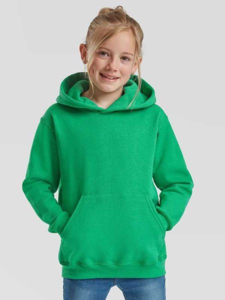 Felpa bambino personalizzata Fruit of the Loom Classic Hooded Sweat