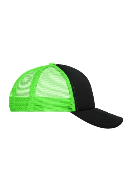 cappellino-trucker-5-pannelli-personalizzato-myrtle-beach-polyester-mesh-black-neon-green-208.webp