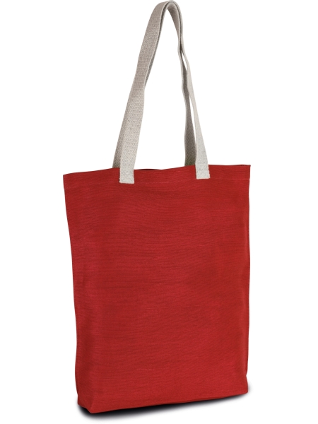 Shopper personalizzate in juta 300 grammi 38x42x7 cm