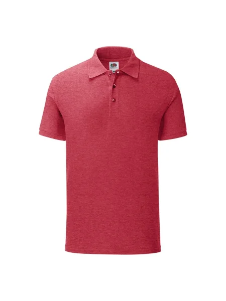 polo-slim-fit-fruit-of-the-loom-iconic-180-g-m2-vintage-heather-red-106.webp