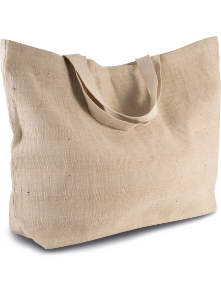 Shopper personalizzate in cotone filato juco 72x48x15 cm