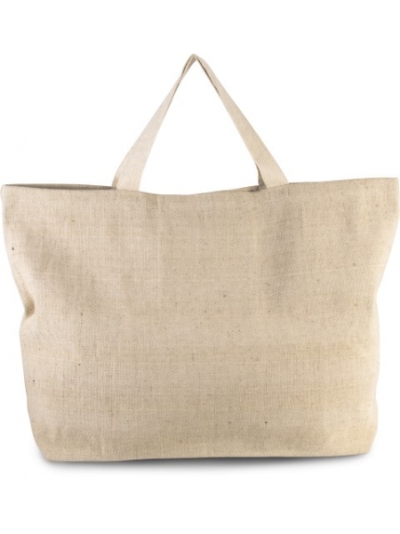 Shopper personalizzate in cotone filato juco 72x48x15 cm
