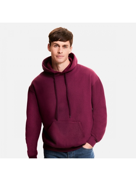 Felpa uomo con cappuccio Classic Hooded Sweat Fruit of the loom