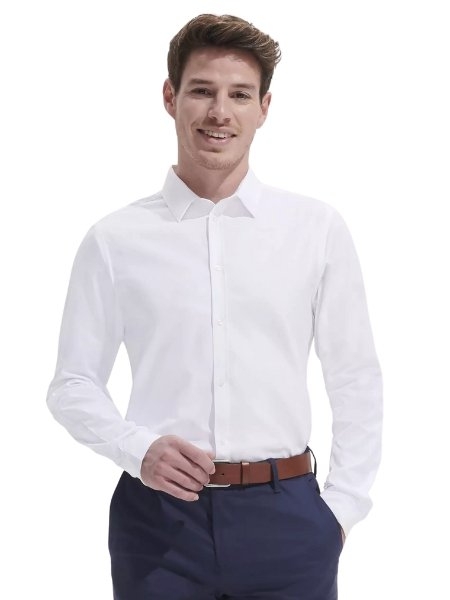 Camicia da uomo personalizzata Sol's Brody Men
