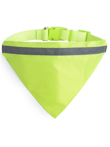 Bandana fosforescente con fascia catarinfrangente