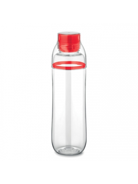 Bottiglia da 700 ml in Tritan BPA free con tappo salvagoccia Bicchiere incluso 700 ml