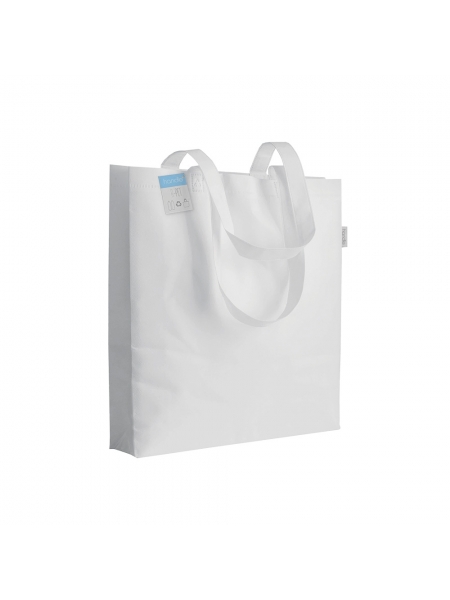 Shopper personalizzate in sublimazione in R-Pet 38x42x8 cm