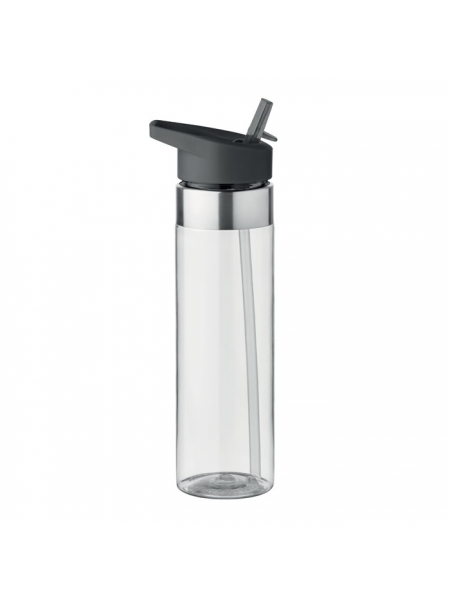 Borraccia in tritan e acciaio con cannuccia da 650 ml