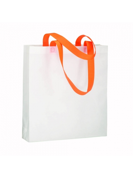 Shopper personalizzate in tnt termosaldato 38x42x9 cm