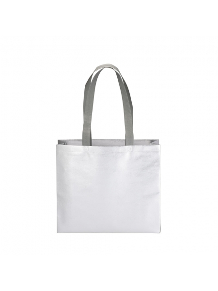 Shopper personalizzate in tnt laminato termosaldato 40x35x12 cm