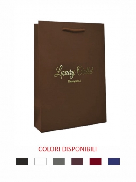 Buste in carta Elegant personalizzate con stampa a caldo - 16x7,5x24 cm